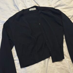 Dressy cropped cardigan